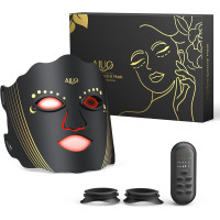Masque LED Visage Thérapie Lumière Rouge Rechargeable Confort