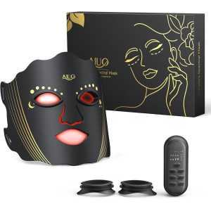 Rechargeable Red Light Therapy LED Face Mask for Comfortable Home Use