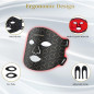 Red Light Therapy Mask for Face & Neck, 850nm NIR, 7-Color LED, Rechargeable, Anti-Aging & Skin Firming Red Light Therapy Mask for Face & Neck, 850nm NIR, 7-Color LED, Rechargeable, Anti-Aging & Skin Firming