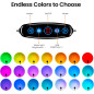 Lampe Projection Coucher de Soleil 21 Couleurs, Rotation 180°, Interrupteur & Contrôle APP, Déco Chambre & Fête Lampe Projection Coucher de Soleil 21 Couleurs, Rotation 180°, Interrupteur & Contrôle APP, Déco Chambre & Fête