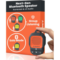 Avantree Clip-On Auracast Bluetooth LE Speaker – Waterproof, Hands-Free