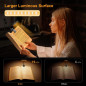 Gritin 19 LED Rechargeable Book Light with Memory, 3 Color Temps, Stepless Dimming, 80H Runtime, Clip-On Gritin 19 LED Rechargeable Book Light with Memory, 3 Color Temps, Stepless Dimming, 80H Runtime, Clip-On