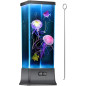 COLORLIFE Electric Jellyfish Tank Table Lamp with Color Changing Light for Home & Mood Relaxation (Black) COLORLIFE Electric Jellyfish Tank Table Lamp with Color Changing Light for Home & Mood Relaxation (Black)