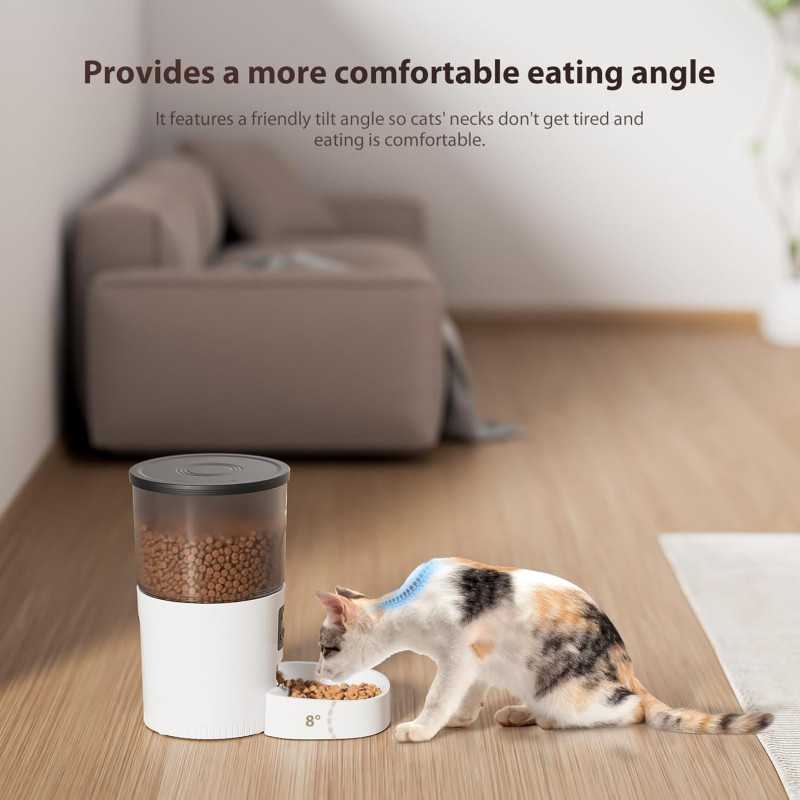 IMIPAW 3L Automatic Cat Feeder – Timed, Programmable, Dual Power