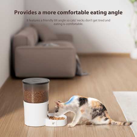 IMIPAW 3L Automatic Cat Feeder – Timed, Programmable, Dual Power