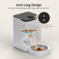 VOLUAS Automatic Cat & Dog Feeder with Dry Food Dispenser, 4 Meals, Portion Control & 10s Voice Recorder VOLUAS Automatic Cat & Dog Feeder with Dry Food Dispenser, 4 Meals, Portion Control & 10s Voice Recorder