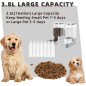Gravity Pet Feeder & Water Dispenser Set, 3.8L Automatic Dog & Cat Feeder with Large Capacity Gravity Pet Feeder & Water Dispenser Set, 3.8L Automatic Dog & Cat Feeder with Large Capacity