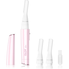 Painless Facial Hair Remover for Women | Electric Eyebrow Trimmer Pink