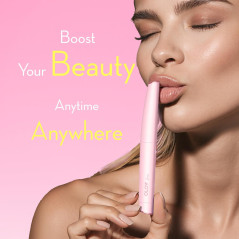 Painless Facial Hair Remover for Women | Electric Eyebrow Trimmer Pink