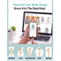Slimpal Smart Body Measuring Tape with Bluetooth, App & Retractable Design for Body Fat, BMI & Fitness Tracking Slimpal Smart Body Measuring Tape with Bluetooth, App & Retractable Design for Body Fat, BMI & Fitness Tracking