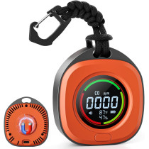 Portable 3-in-1 Carbon Monoxide Detector for Travel, RV & Camping
