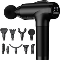 Deep Tissue Massage Gun - Handheld Electric Muscle Massager, 30 Speeds