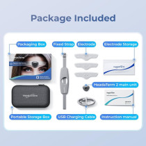 HeadaTerm-2 : Casque Rechargeable Anti-Migraine Sans Médicaments