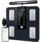 Balance connectée GE 8 électrodes Bluetooth, analyse complète du corps, 27 mesures, précision 400 lbs Balance connectée GE 8 électrodes Bluetooth, analyse complète du corps, 27 mesures, précision 400 lbs