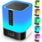 5-in-1 Night Light Bluetooth Speaker with Touch Control, Multi-Color Lamp & Alarm Clock – Gift for Teens 10-14 5-in-1 Night Light Bluetooth Speaker with Touch Control, Multi-Color Lamp & Alarm Clock – Gift for Teens 10-14