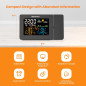 SMARTRO SC91 Projection Alarm Clock with Weather Station, Wireless Indoor-Outdoor Thermometer & Hygrometer