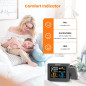 SMARTRO SC91 Projection Alarm Clock with Weather Station, Wireless Indoor-Outdoor Thermometer & Hygrometer