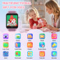 Montre Connectée Enfants Filles 5-12 Ans - Caméra HD, Jeux, Podomètre, Alarme, Cadeau Anniversaire Noël Montre Connectée Enfants Filles 5-12 Ans - Caméra HD, Jeux, Podomètre, Alarme, Cadeau Anniversaire Noël