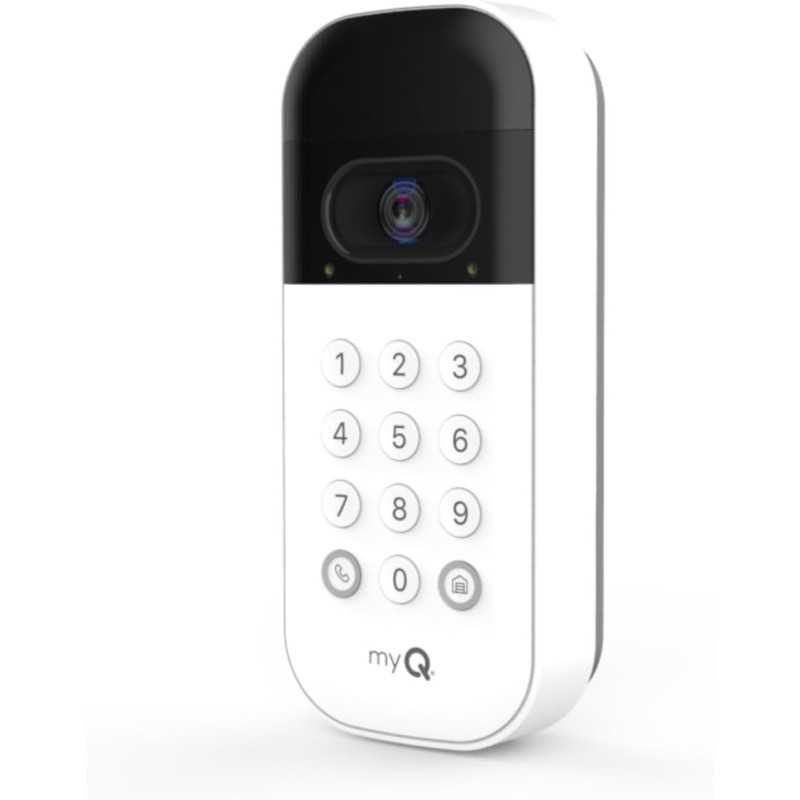 myQ Clavier Vidéo Garage Intelligent avec Caméra Grand Angle