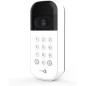 Clavier vidéo myQ pour porte de garage avec caméra grand-angle, codes PIN personnalisables, contrôle smartphone, compatible Cham