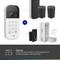 myQ Smart Garage Door Video Keypad with Wide-Angle Camera, Custom PIN Codes & Smartphone Control, White myQ Smart Garage Door Video Keypad with Wide-Angle Camera, Custom PIN Codes & Smartphone Control, White