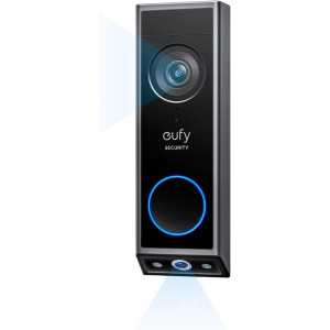 Eufy E340 Sonnette Vidéo Sans Fil 2K HD, Vision Nocturne Couleur