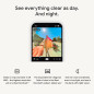 Google Nest Doorbell Wired 3rd Gen - 2K Video, Night Vision, 2-Way Audio, Live View, Snow, 2025 Model