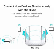 TP-Link AC1200 Archer A54 WiFi Router - Dual Band, EasyMesh, Parental Controls