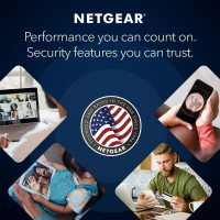 Routeur WiFi 6 NETGEAR R6700AX AX1800, 4 flux, jusqu’à 1,8 Gbps, couvre 1500 sq. ft., 20 appareils
