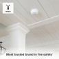 First Alert SMICO100-AC Hardwired Smoke & Carbon Monoxide Alarm with Battery Backup, 1-Pack First Alert SMICO100-AC Hardwired Smoke & Carbon Monoxide Alarm with Battery Backup, 1-Pack