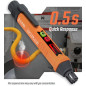 PT199 Portable Natural Gas Leak Detector with Audible & Visual Alarm for Methane & Propane – Includes 2 Batteries