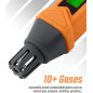 Détecteur de Fuites de Gaz Naturel PT199 avec Alarme Sonore et Visuelle, Portatif, Orange (2 Piles Incluses) Détecteur de Fuites de Gaz Naturel PT199 avec Alarme Sonore et Visuelle, Portatif, Orange (2 Piles Incluses)
