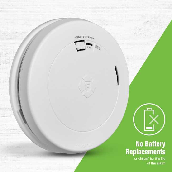 First Alert SMCO210 10-Year Sealed Battery Smoke & Carbon Monoxide Alarm, Slim Profile, 1-Pack First Alert SMCO210 10-Year Sealed Battery Smoke & Carbon Monoxide Alarm, Slim Profile, 1-Pack
