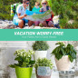 Automatic Indoor Plant Waterer for 15 Pots, Programmable Drip Irrigation with Smart Humidity Sensor Automatic Indoor Plant Waterer for 15 Pots, Programmable Drip Irrigation with Smart Humidity Sensor