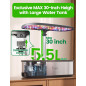 LetPot LPH-SE Kit Hydroponique 12 Pods, Jardin Intérieur Intelligent avec LED 24W, WiFi & Minuterie