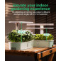 LetPot LPH-Air Smart Hydroponic Garden Kit, WiFi & APP Controlled, 24W Full Spectrum Light, 10-Pod Indoor Planter LetPot LPH-Air Smart Hydroponic Garden Kit, WiFi & APP Controlled, 24W Full Spectrum Light, 10-Pod Indoor Planter