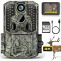 WOSPORTS 48MP 4K Trail Camera, 0.2s Trigger, Night Vision, IP66 Waterproof, 2.0'' LCD, 120° Wide Lens WOSPORTS 48MP 4K Trail Camera, 0.2s Trigger, Night Vision, IP66 Waterproof, 2.0'' LCD, 120° Wide Lens