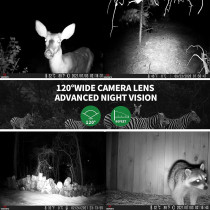 Caméra Trail WOSPORTS 48MP 4K Vision Nuit IP66 Étanche