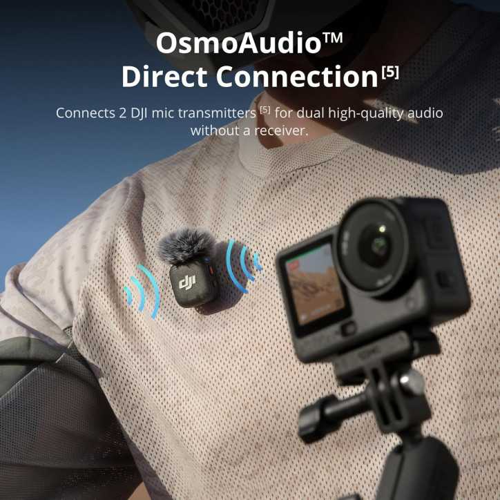 DJI Osmo Action 6 Enhanced Combo - Caméra d'action 4K, capteur 1/1.1, ouverture variable f/2.0-f/4.0, batterie double DJI Osmo Action 6 Enhanced Combo - Caméra d'action 4K, capteur 1/1.1, ouverture variable f/2.0-f/4.0, batterie double