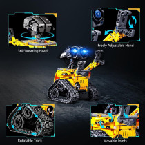HOGOKIDS 5-in-1 Robot Building Toy Set - Remote & APP Controlled STEM Fun