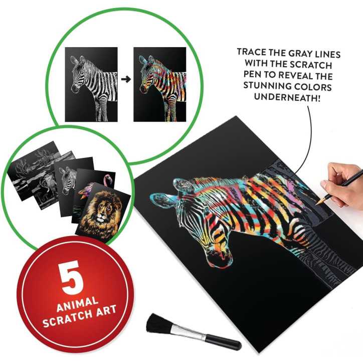 Abacus Brands Virtual Reality Animals Gift Box – Interactive VR Book & STEM Activity Set for Ages 8+