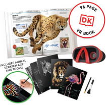 Abacus Brands VR Animaux ! Coffret Cadeau Interactif STEM Livre Virtuel pour Enfants dès 8 ans