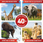 Abacus Brands VR Animaux ! Coffret Cadeau Interactif STEM Livre Virtuel pour Enfants dès 8 ans