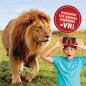 Abacus Brands VR Animaux ! Coffret Cadeau Interactif STEM Livre Virtuel pour Enfants dès 8 ans