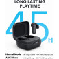Soundcore P30i Wireless Earbuds by Anker, Noise Cancelling, 45H Playtime, IP54, Bluetooth 5.4, Black