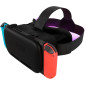 Casque VR Orzly pour Nintendo Switch & OLED avec Lentille Ajustable - Édition Cadeau Noire