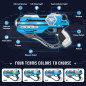 Set de 2 Pistolets Laser avec Gilets Score LED Digitale - Jeu Famille, Cadeau Anniversaire Enfants 6+ Set de 2 Pistolets Laser avec Gilets Score LED Digitale - Jeu Famille, Cadeau Anniversaire Enfants 6+