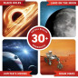 Abacus Brands Galaxy VR Gift Box - Livre illustré interactif et kit d’activités STEM éducatives Abacus Brands Galaxy VR Gift Box - Livre illustré interactif et kit d’activités STEM éducatives