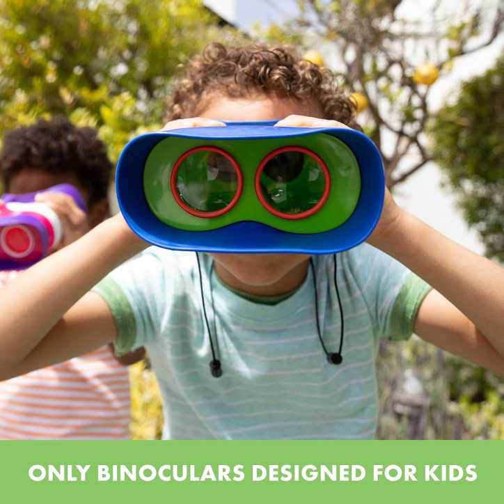 Educational Insights GeoSafari Jr. Kidnoculars Binoculars for Toddlers & Kids