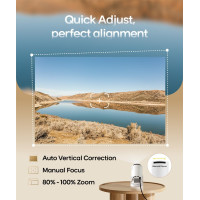 Magcubic HY300PRO 2025 Mini Projector 4K WiFi Bluetooth Smart Outdoor